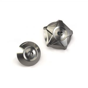 CNC Machined Rear Wheel Finisher – Grey Speed Triple / S / R / RS from VIN 461332