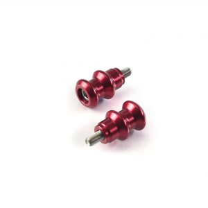 CNC Machined Paddock Stand Bobbins – Red