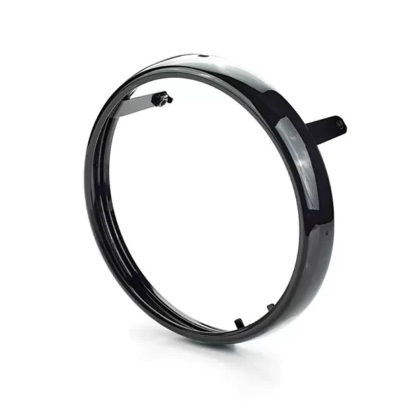 TriumphBlackHeadlightBezelT270402-Black Headlight Bezel