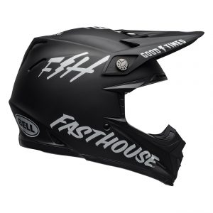 Bell MX 2021 Moto-9 Mips Adult Helmet (Fasthouse Black/White)