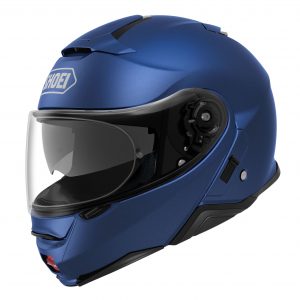 Shoei Neotec 2 Plain Matt Blue Metallic – Ex Display Size Medium