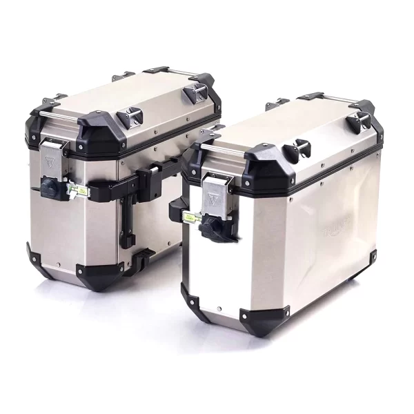 A9500820-Triumphpanniersaluminium-Pannier, Aluminium, Kit, Silver