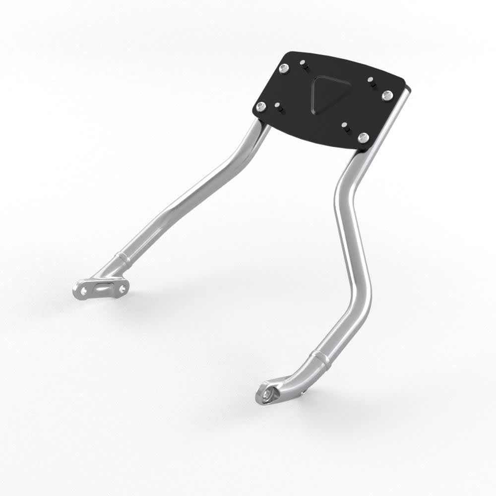 Passenger Backrest Uprights – Chrome