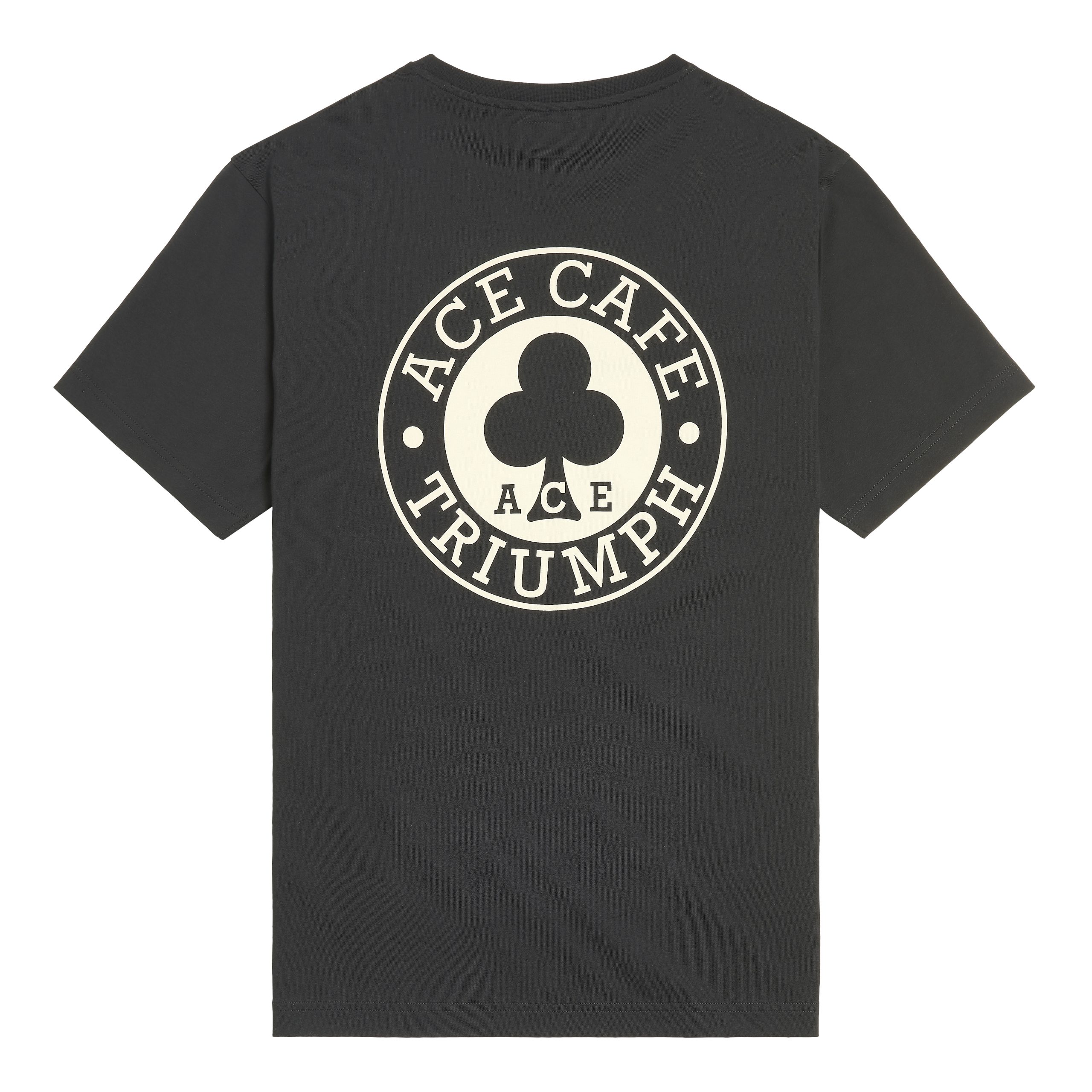Triumph Ace Cafe Black Printed T-Shirt