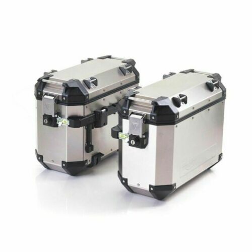 Triumph Silver Expedition Panniers For Keyless Models Tiger 1200