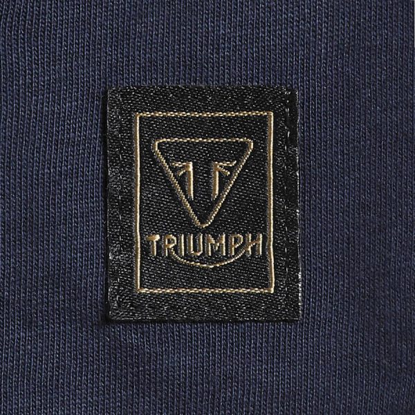 TriumphBamburghBlackIrisMTSS20001Badge_900x.jpg-Bamburgh T-Shirt Black Iris / Dull Gold