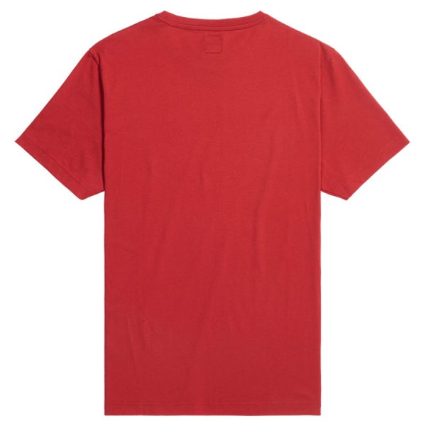 TriumphBurnhamT-ShirtRedBoneMTSS24107Rear_900x.jpg-Burnham T-Shirt Red / Bone