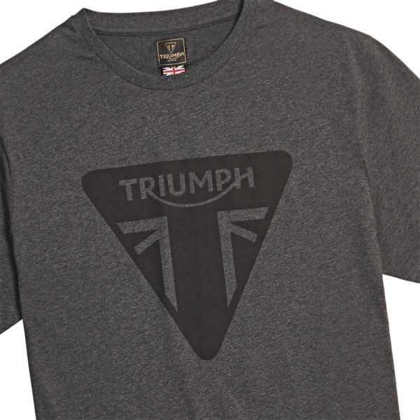 TriumphHelstonT-ShirtBlackMarlBlackMTSS24115FrontDetail_900x.jpg-Helston T-Shirt Black Marl / Black