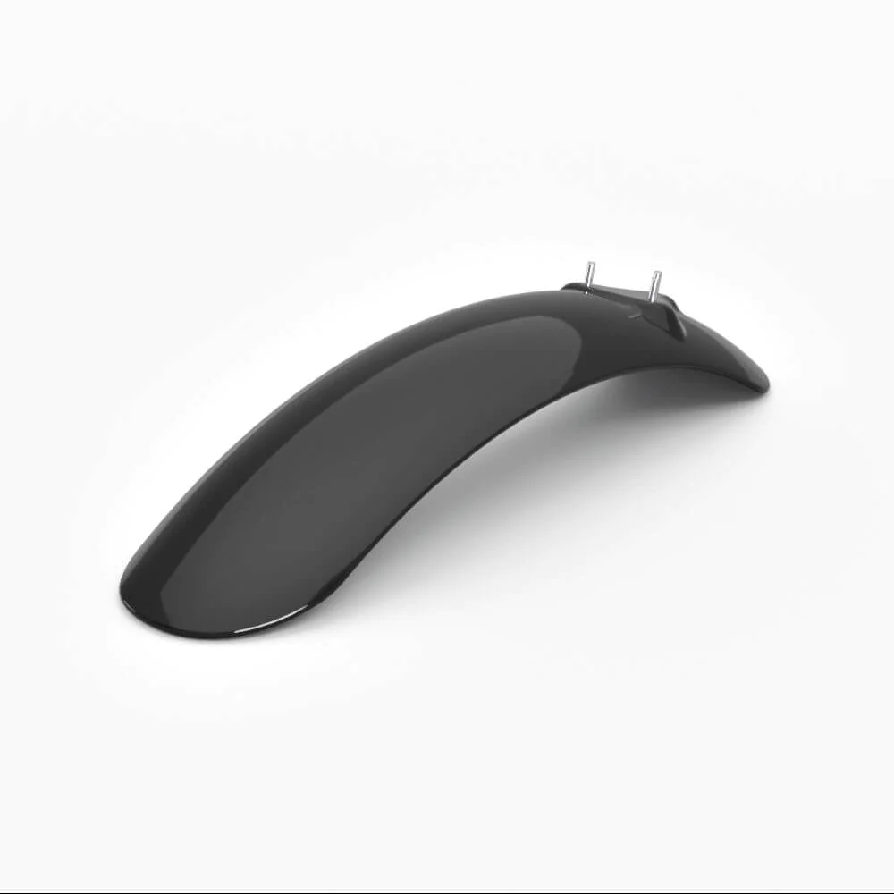 High-Level Front Mudguard Black