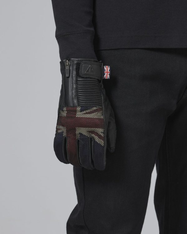 MGVS20116_CLO_20_MODERN_CLASSIC_MESH_FLAG_GLOVES_1-Mesh Flag Leather Motorcycle Gloves