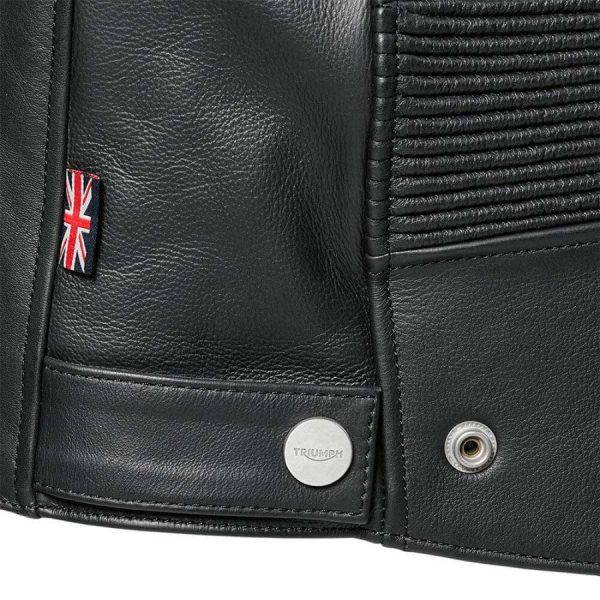 TriumphBraddanAsymmetricLeatherJacketBlackMLES22100Adjustment_900x-Braddan Asymmetric Leather Jacket