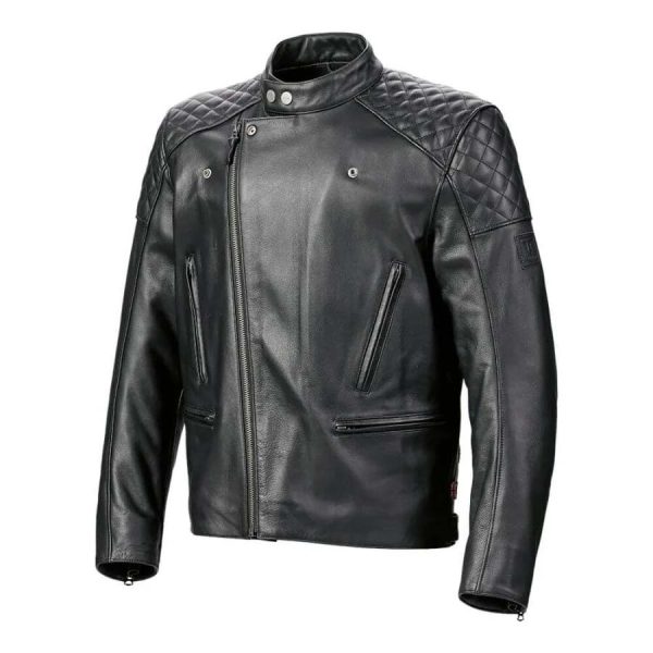 TriumphBraddanAsymmetricLeatherJacketBlackMLES22100Front3qtr_900x-Braddan Asymmetric Leather Jacket