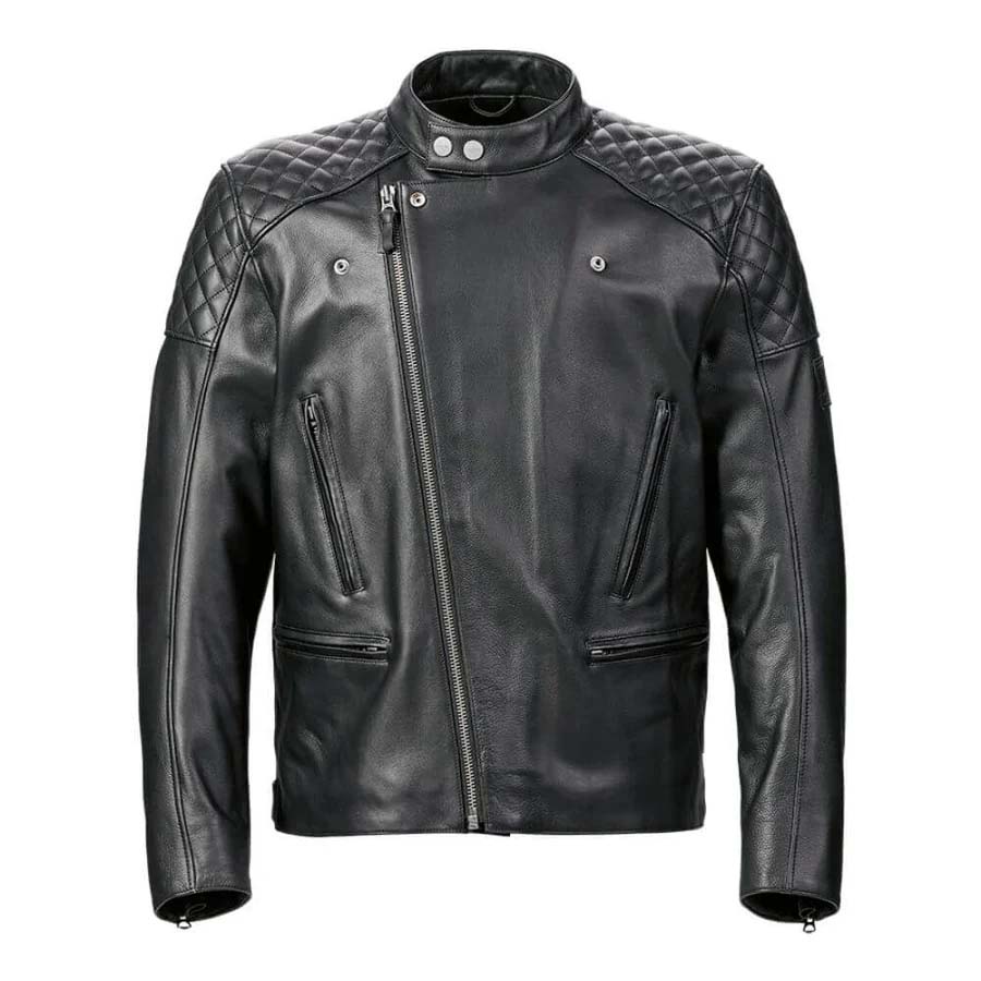 Braddan Asymmetric Leather Jacket