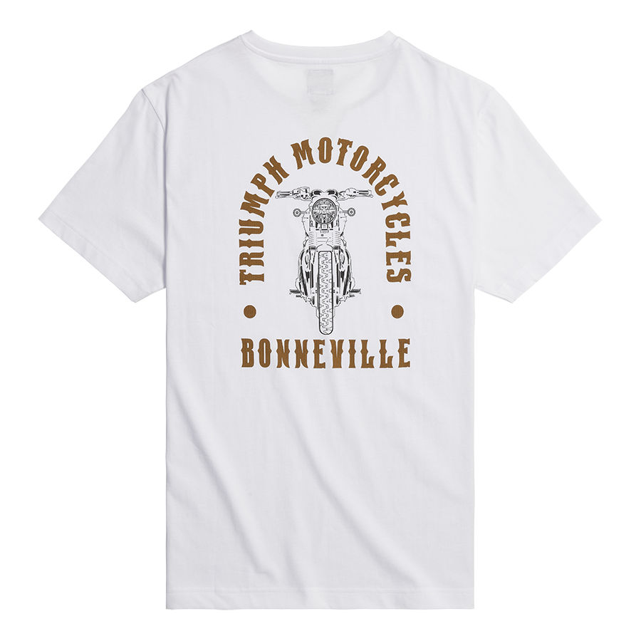 Bonneville T120 Tee (White)