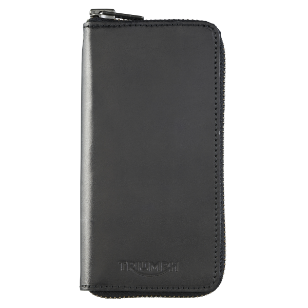 CLO_2025_LEATHER_MACA25004-FRONT-DOWN-WB-BLACK LONG ZIP WALLET